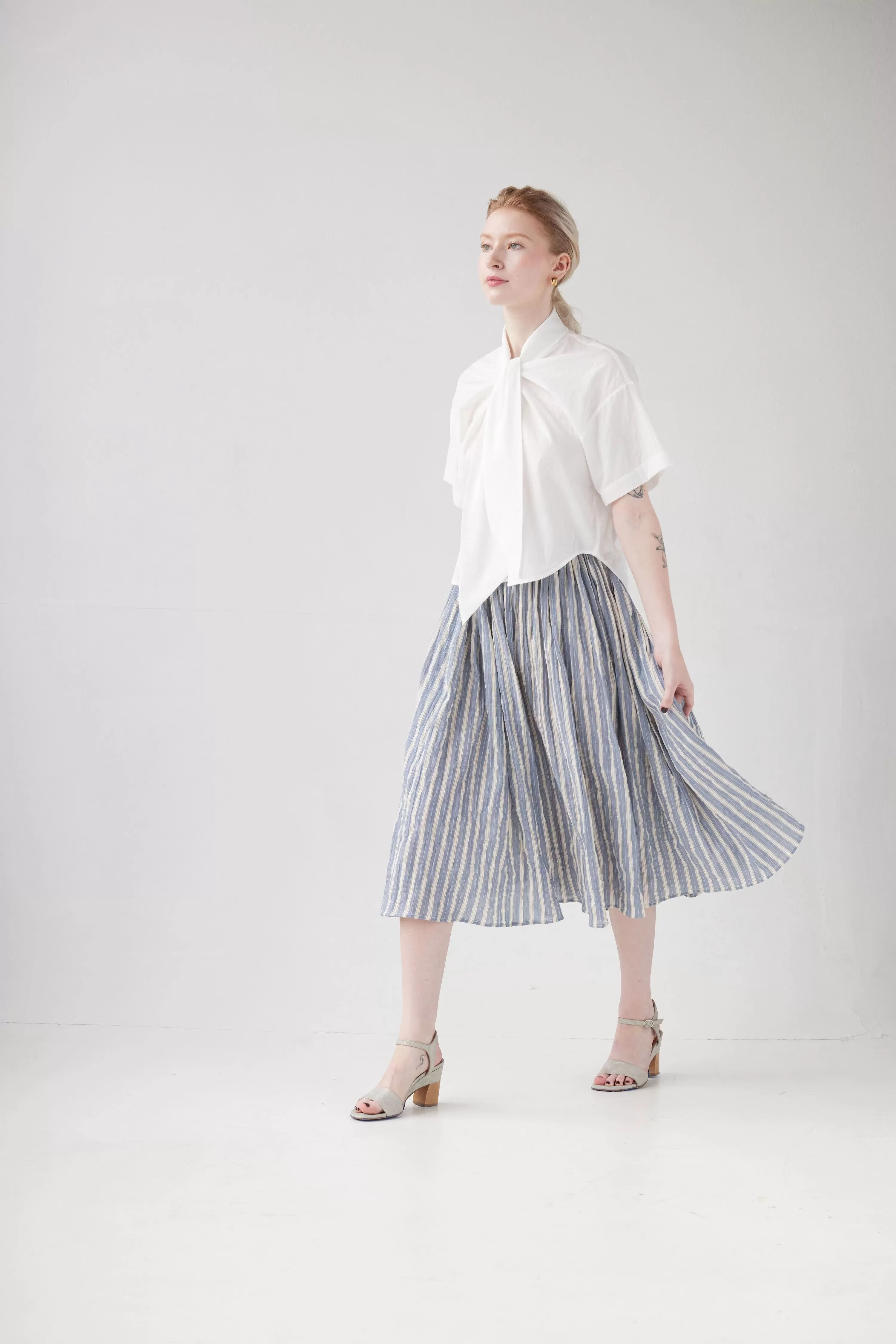 Erica Skirt in Summer Cotton