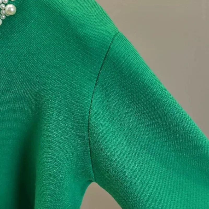 Femella Pearl Detail Luxe Sweater