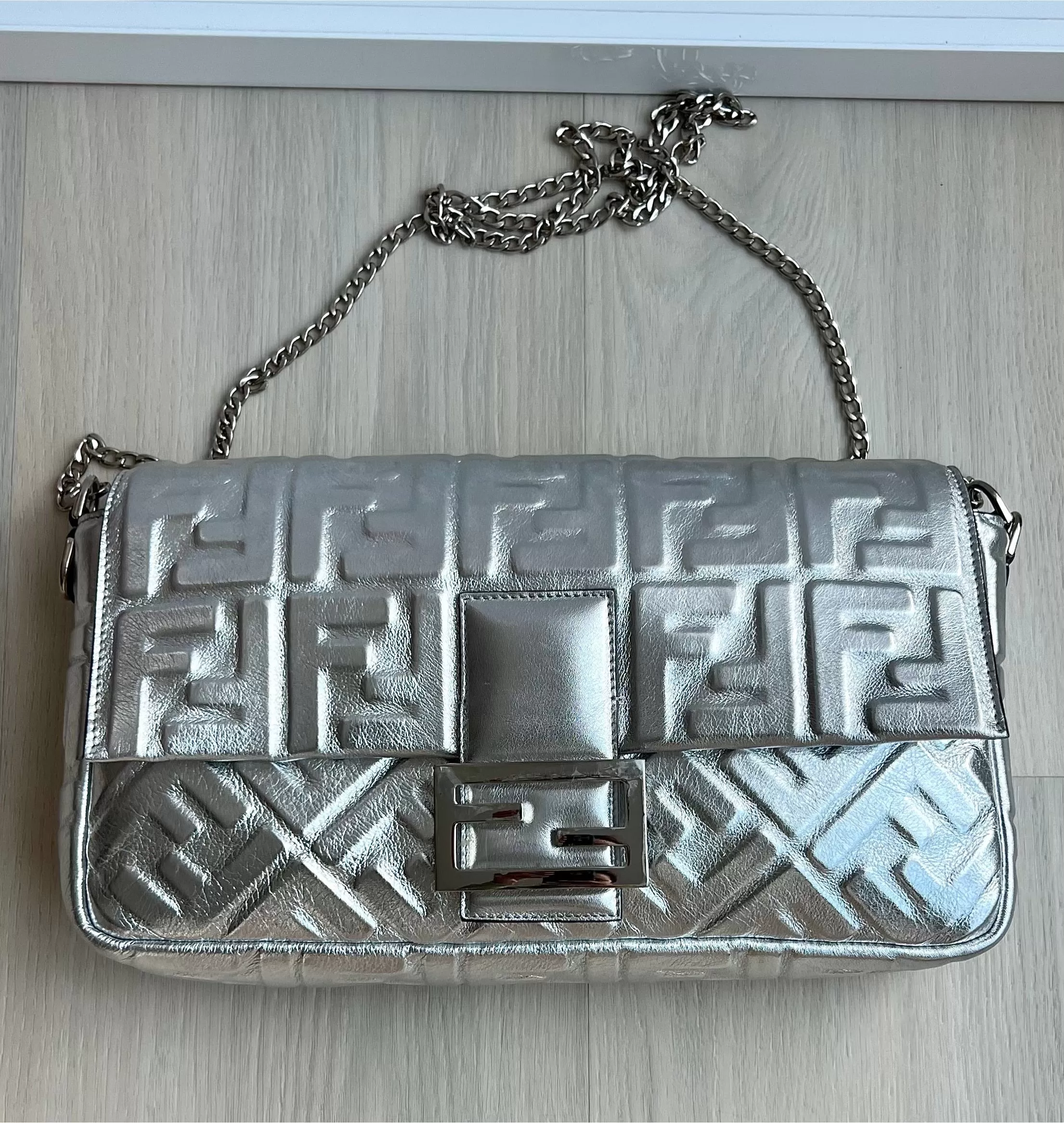 Fendi Zucca Flap Bag