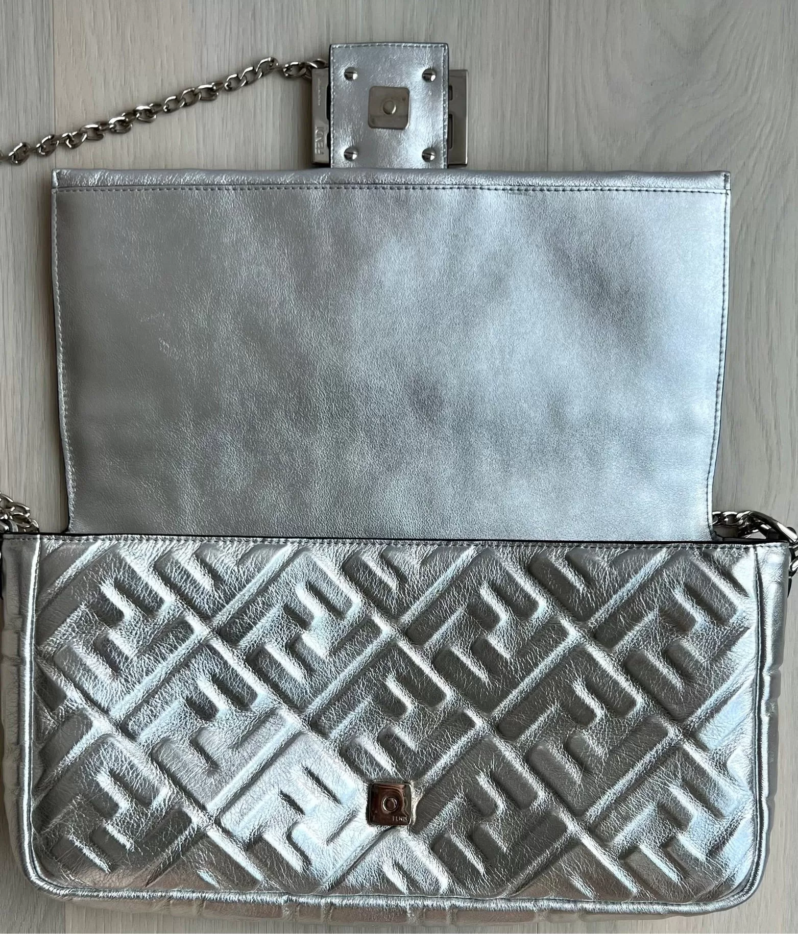 Fendi Zucca Flap Bag