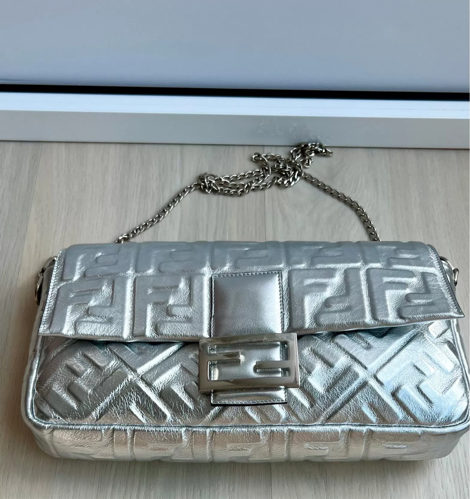 Fendi Zucca Flap Bag