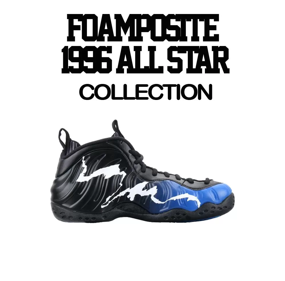 Foamposite 1996 All Star Shirt - Freedom - Black