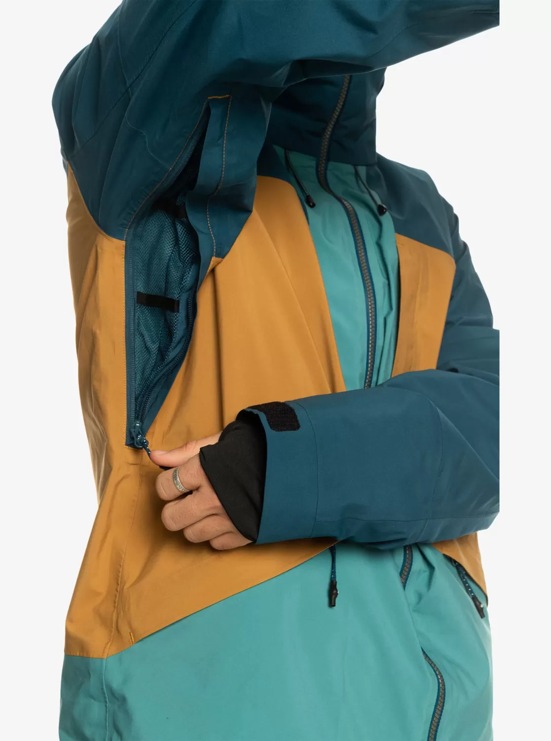 Forever Stretch Gore-Tex Technical Snow Jacket - Majolica Blue