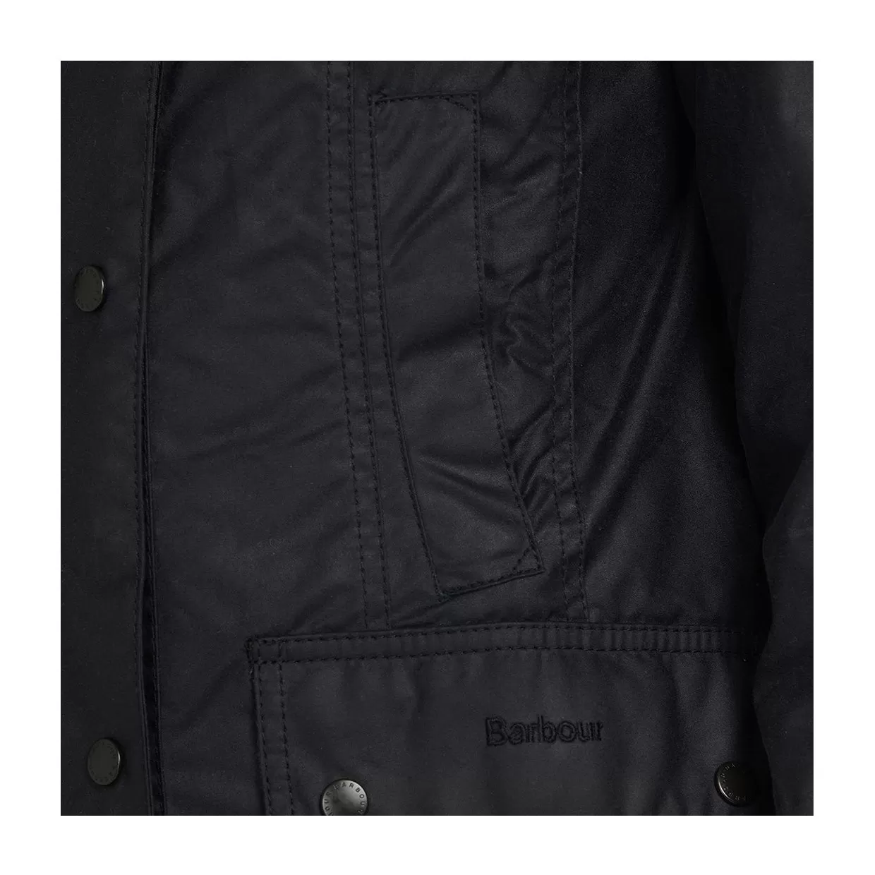 Giubbino Barbour Classic Beadnell Wax Blu Navy