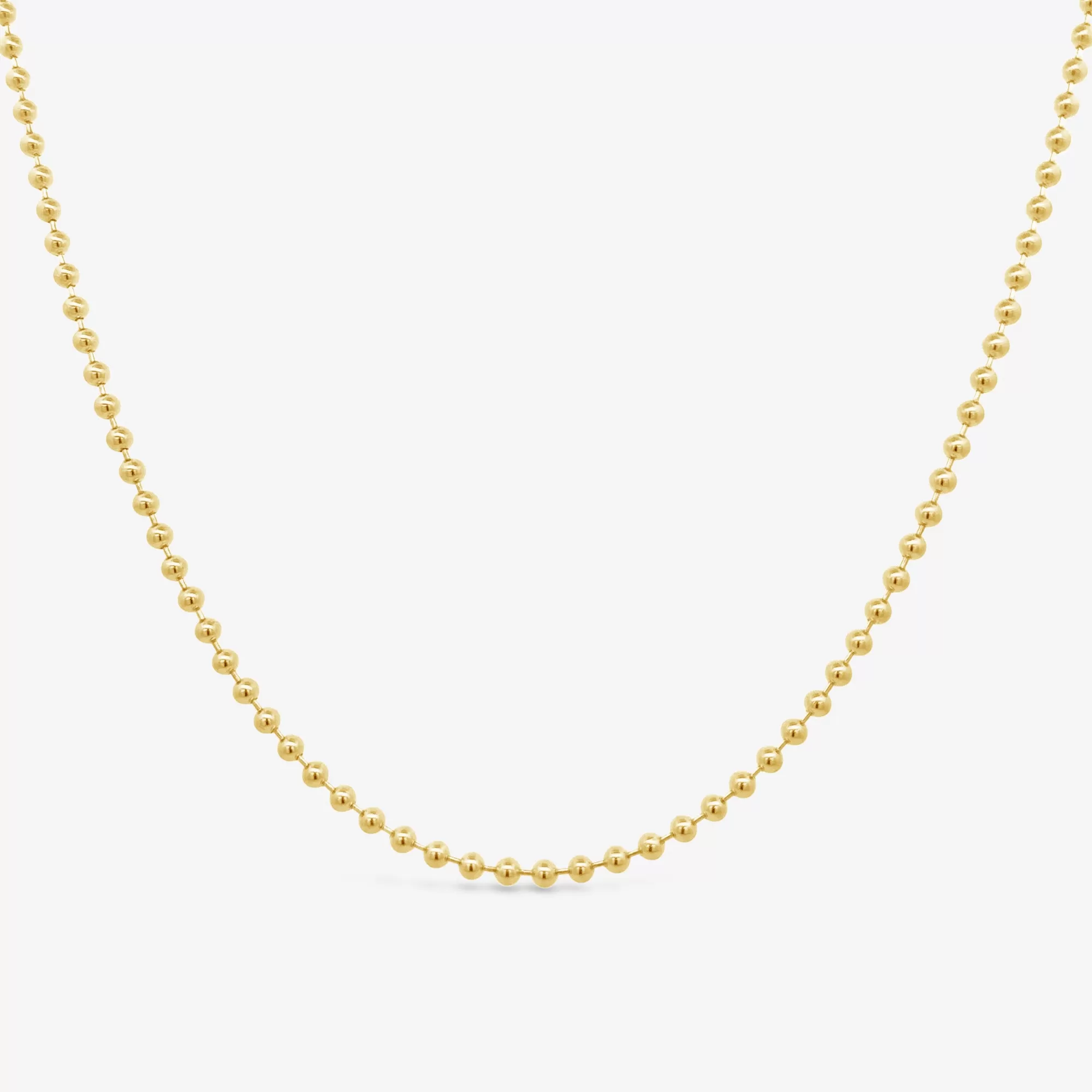 Gold Bead Necklace