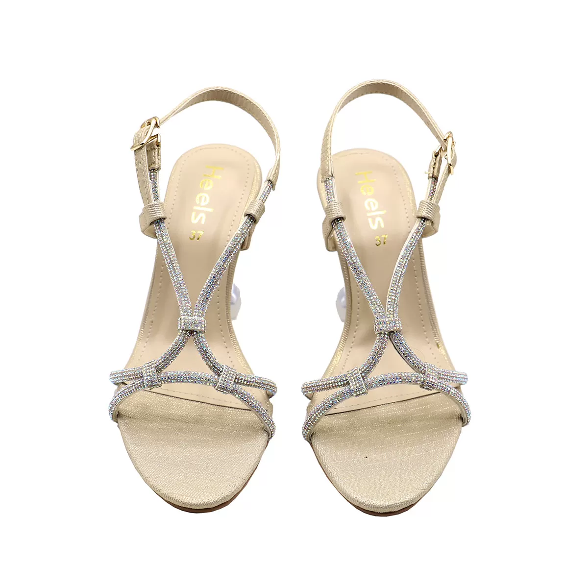 Golden Bridal Sandal 066677