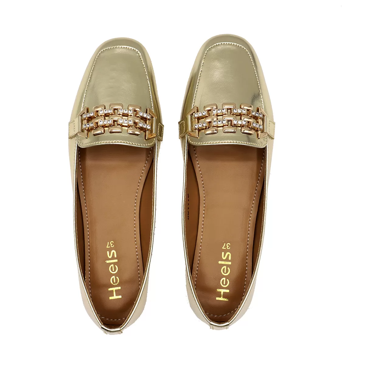 Golden Fancy Pumps 091116