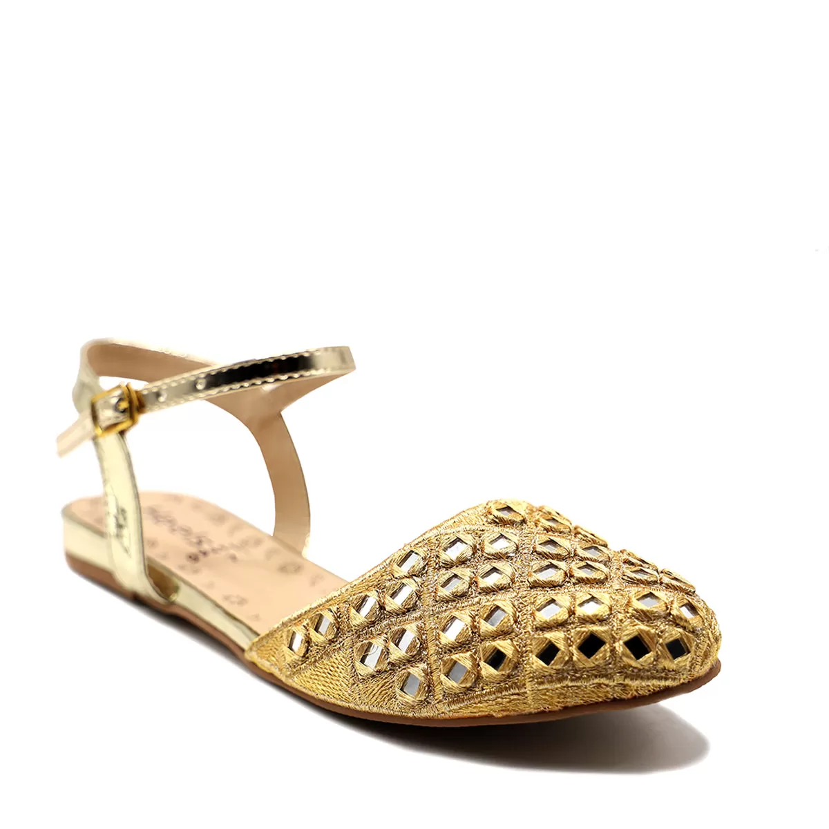 Golden Fancy Sling Back 094116