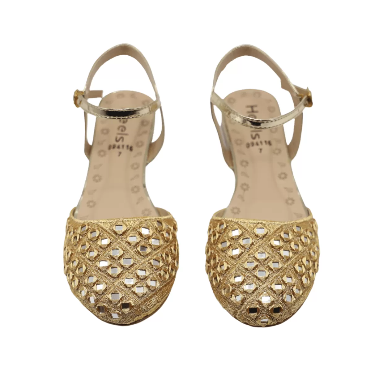 Golden Fancy Sling Back 094116