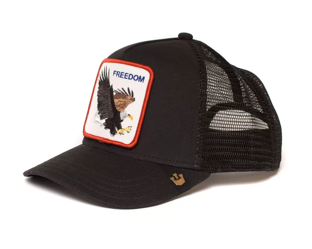 Goorin 'Freedom' Trucker Style Baseball Cap in Black