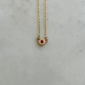 GRACE NECKLACE   RUBY