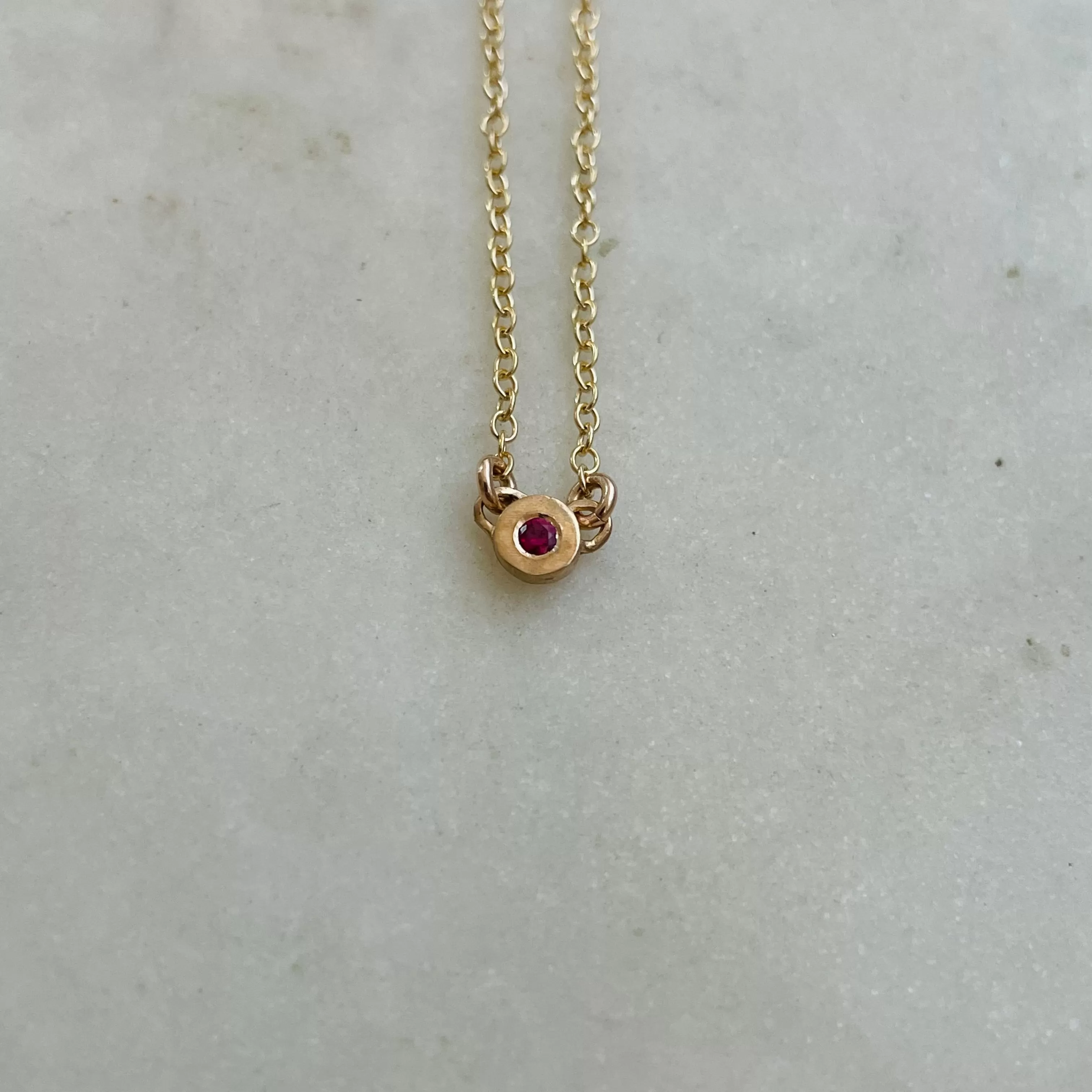 GRACE NECKLACE   RUBY