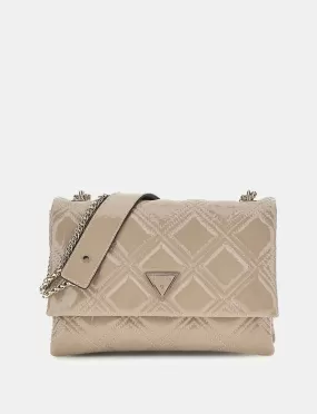 GUESS DEESA PATENT FLAP CROSSBODY