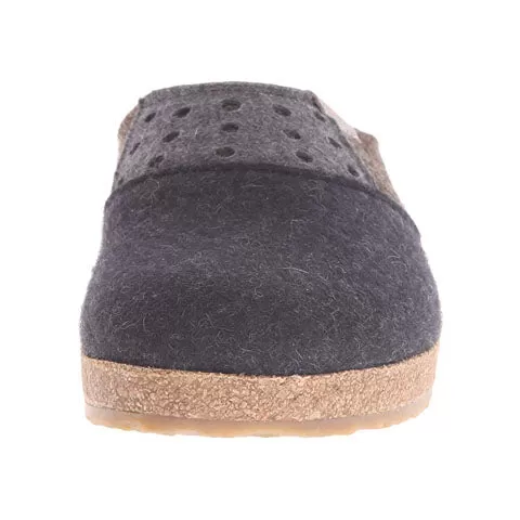 Haflinger Freedom Clog (Unisex) - Charcoal