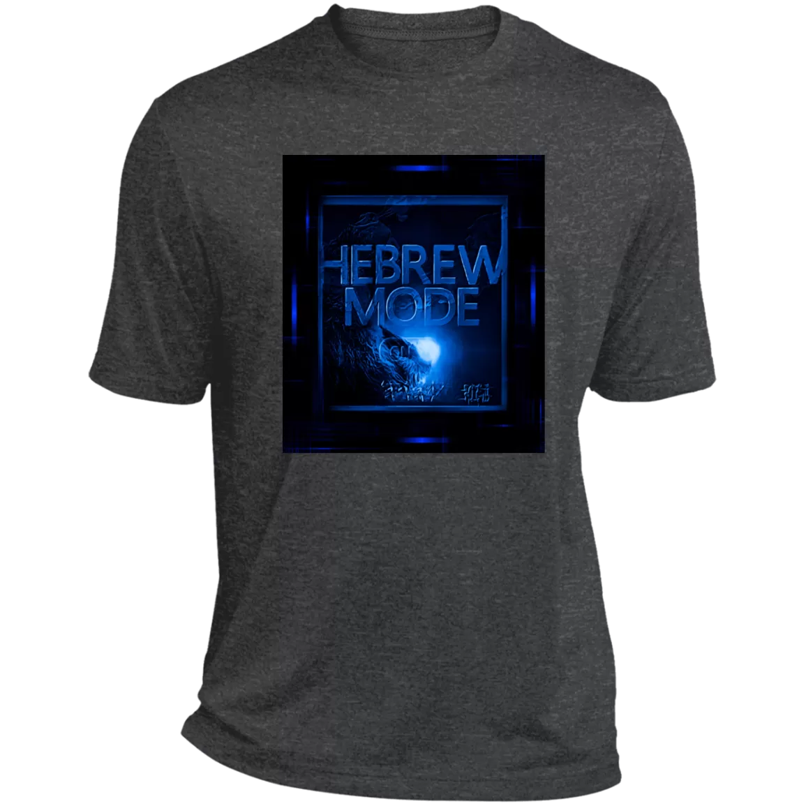 Hebrew Mode - On 01-06 Men's Designer Heather Performance T-shirt (3 Colors)