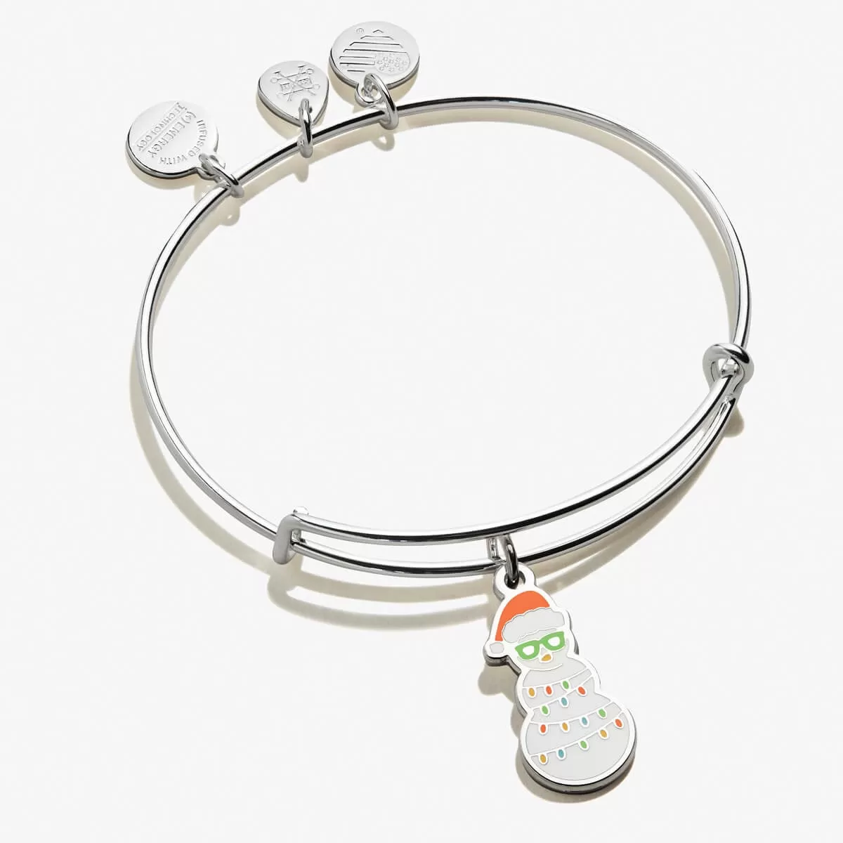 Holiday Snowman Charm Bangle