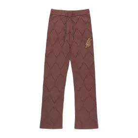 Honor The Gift Diamond Knit Pant Brown