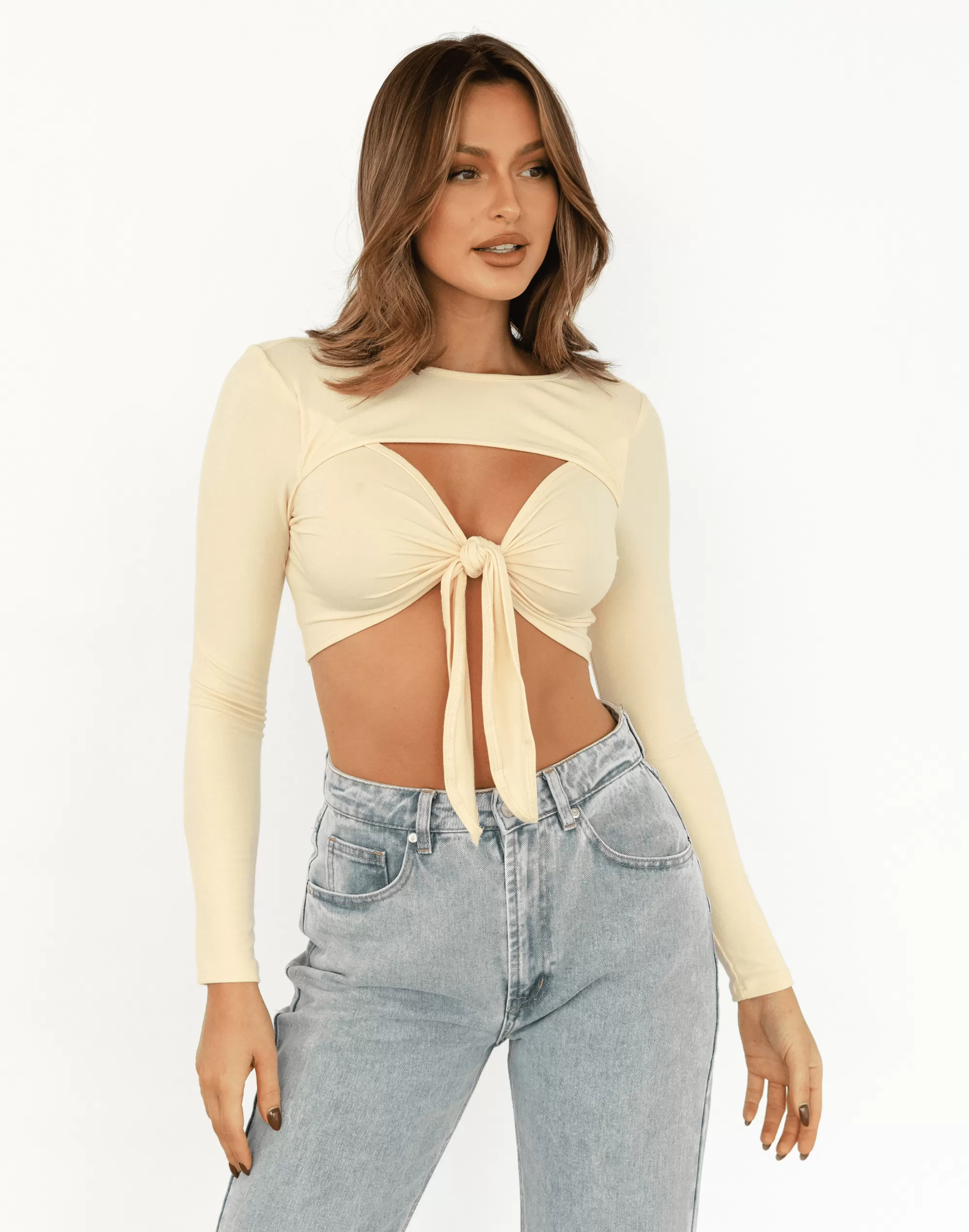 Huntah Crop Top (Lemon)