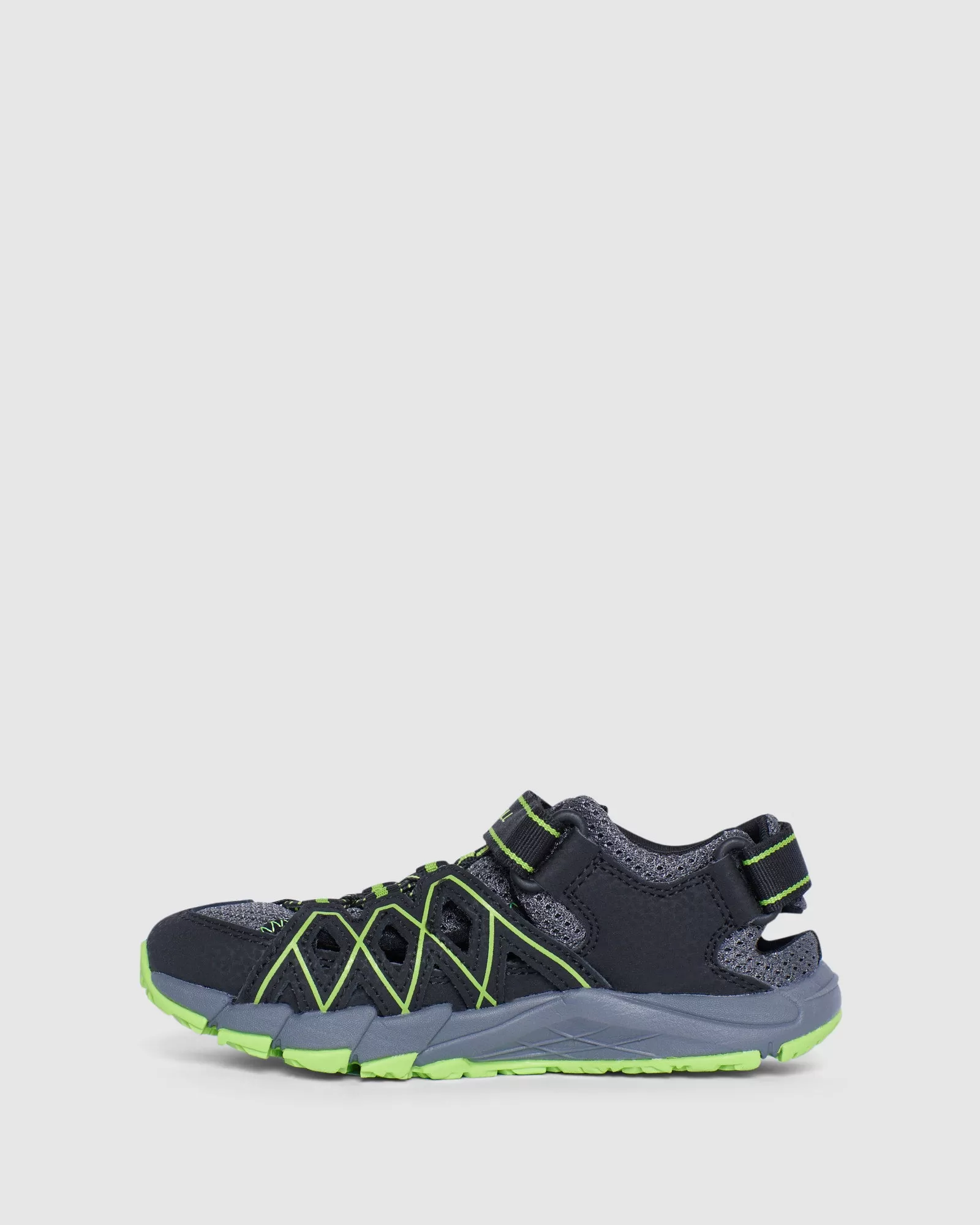 Hydro Quench Hiker Sandal Grey/Black/Lime