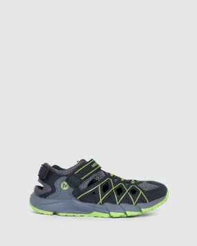 Hydro Quench Hiker Sandal Grey/Black/Lime