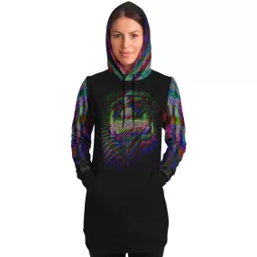 I AM HEBREW 01-01 Ladies Designer Fashion Longline Hoodie