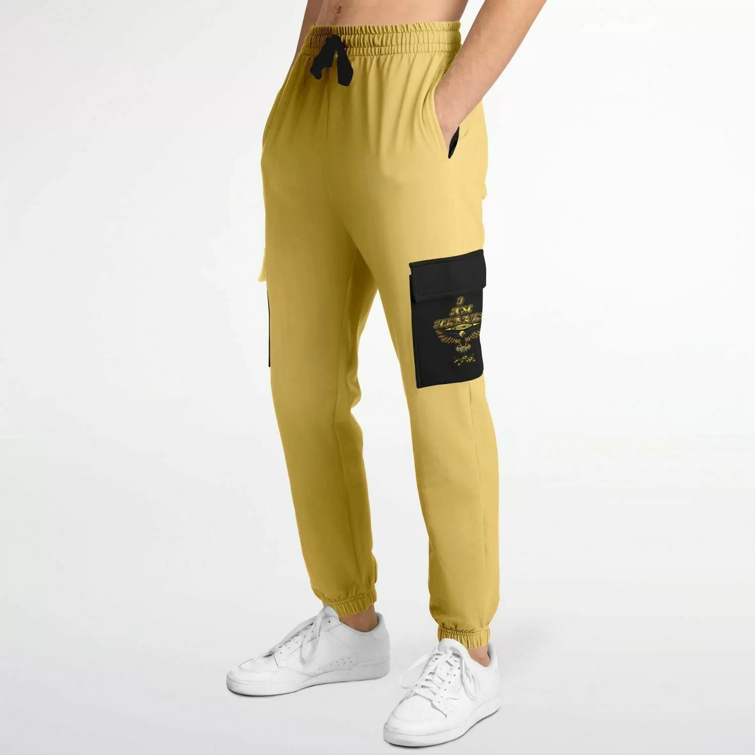 I AM HEBREW 02 Designer Fashion Cargo Unisex Sweatpants