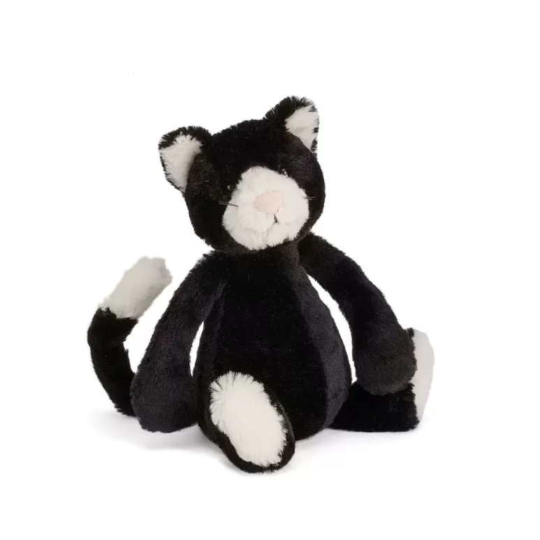 Jellycat - Bashful Black & White Kitten - Original