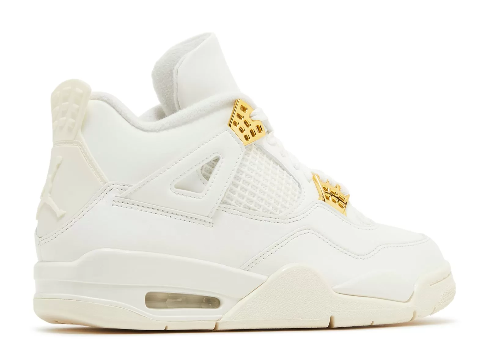 Jordan Retro 4’s Metallic Gold (WMNS)