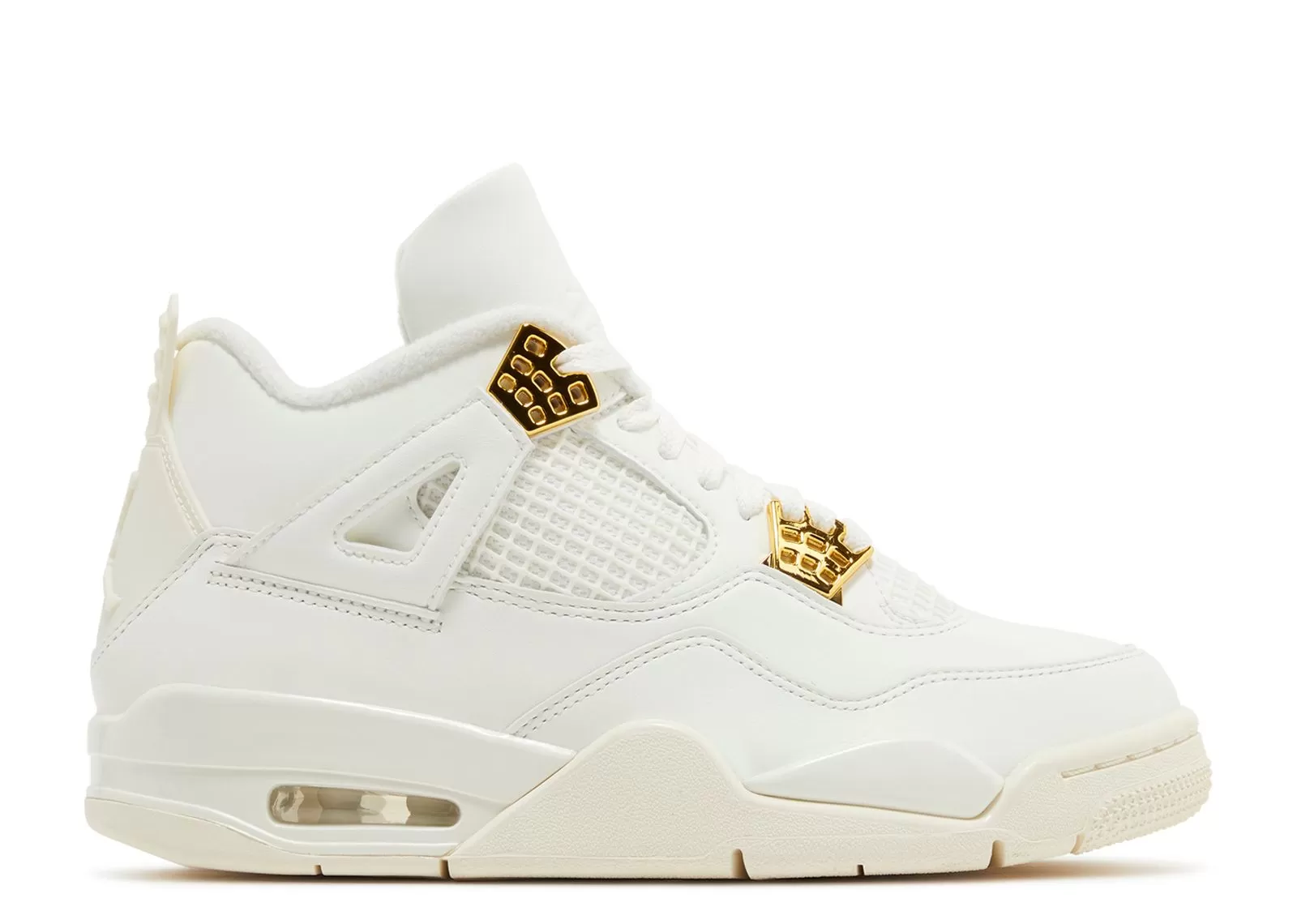 Jordan Retro 4’s Metallic Gold (WMNS)