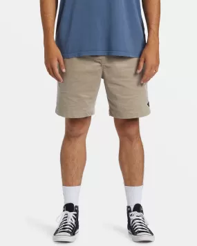 Larry Layback Corduroy 18 Shorts - Dune