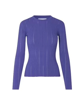 LEA CREW NECK 15025 / SIMPLY PURPLE