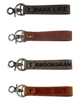 Leather Keychains by Simply Southern