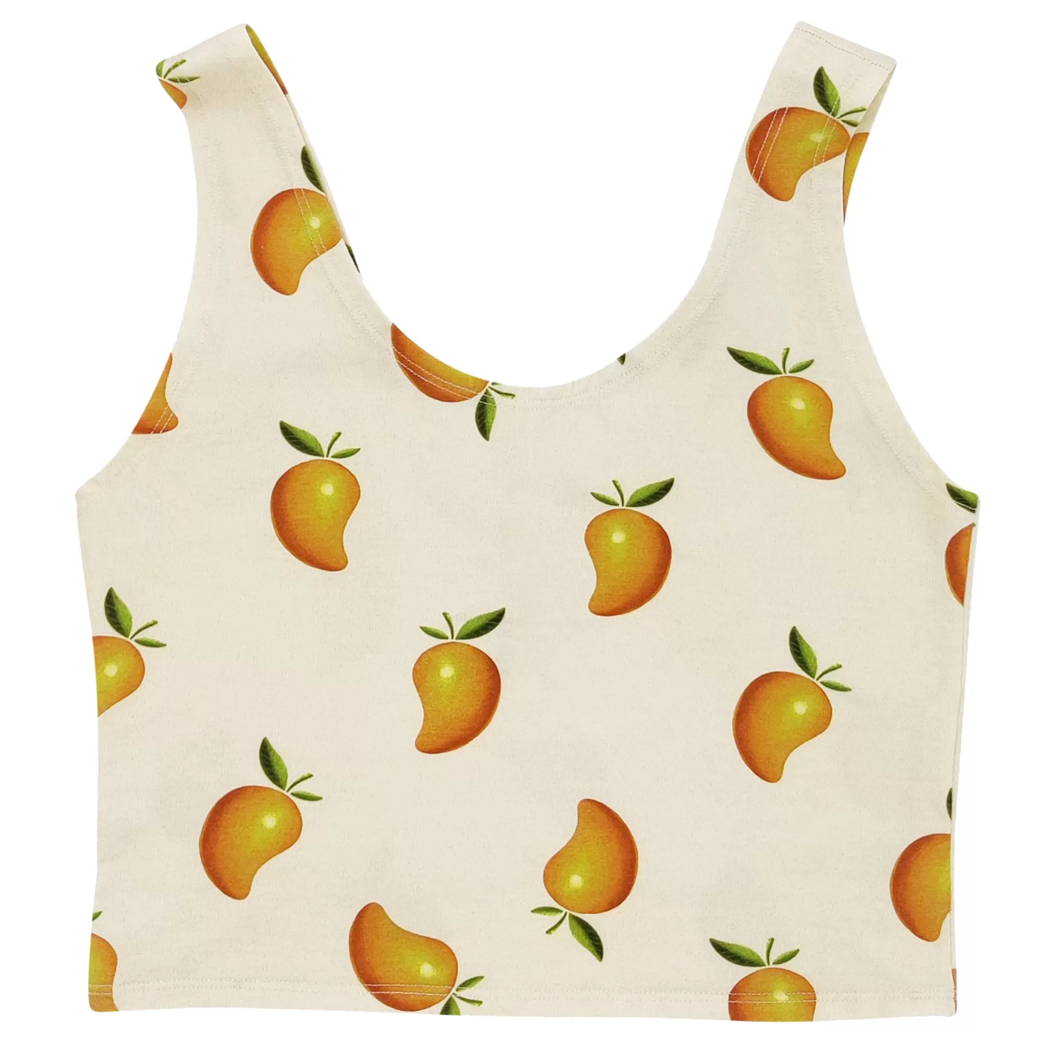 Mango Organic Cotton Cropped Tank Top