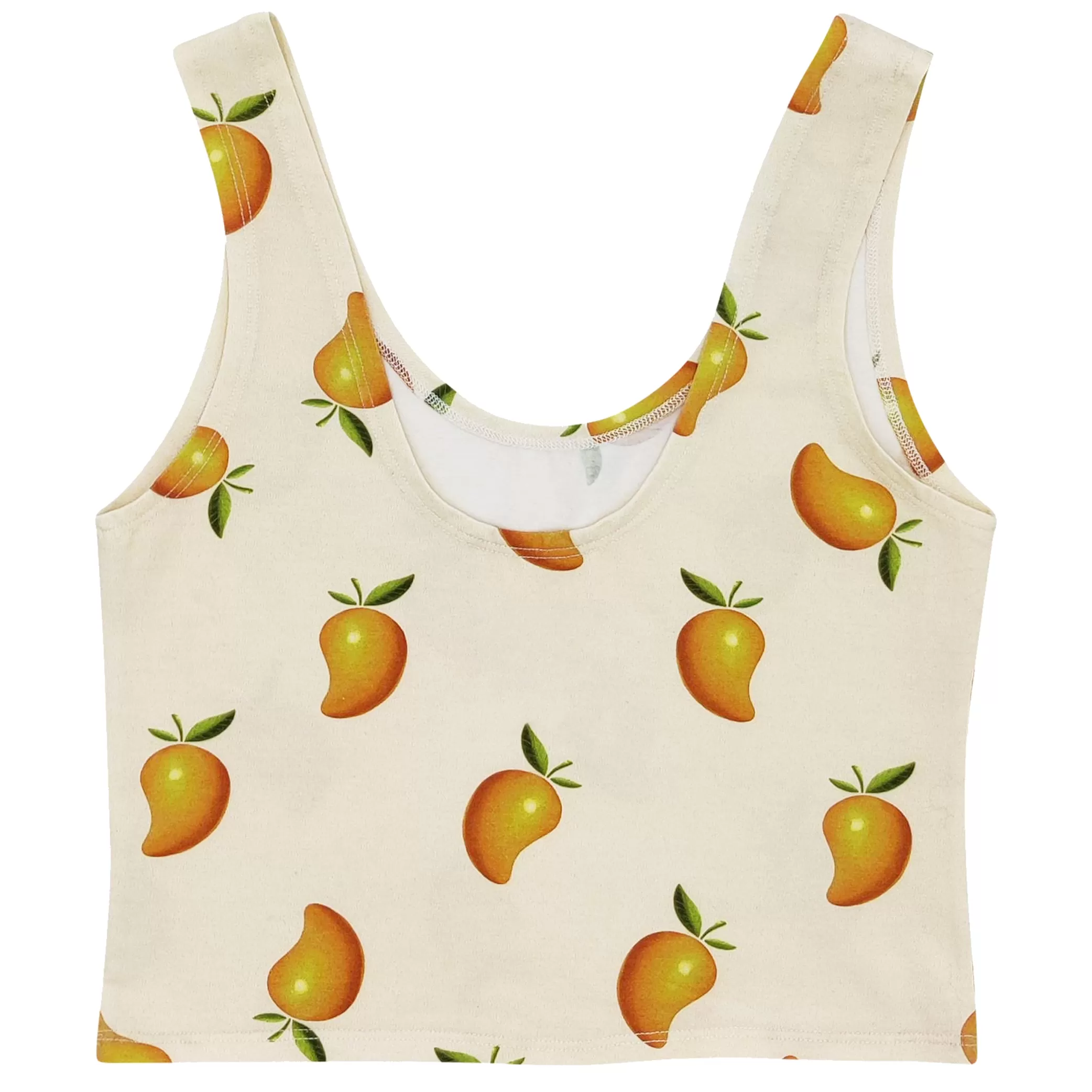 Mango Organic Cotton Cropped Tank Top