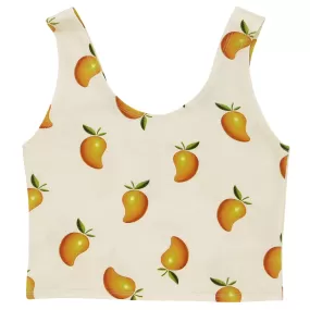 Mango Organic Cotton Cropped Tank Top