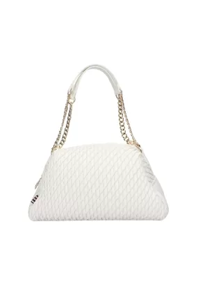 MANILA GRACE Borsa Tote Medium Bianco B275EU