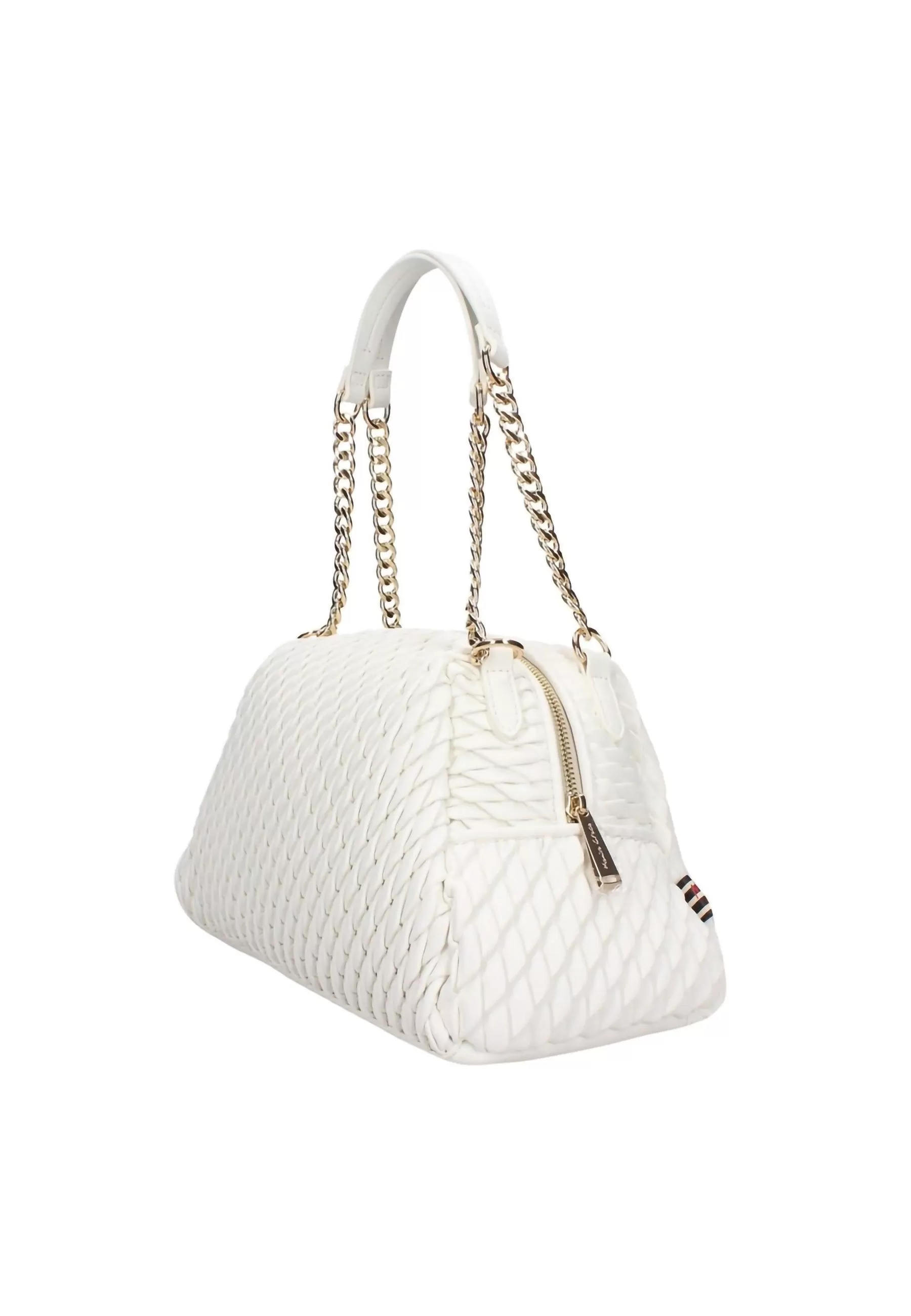 MANILA GRACE Borsa Tote Medium Bianco B275EU