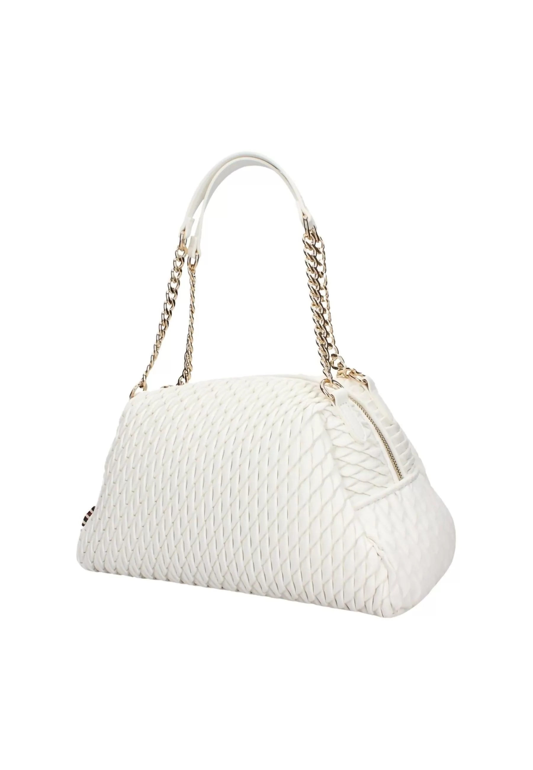 MANILA GRACE Borsa Tote Medium Bianco B275EU