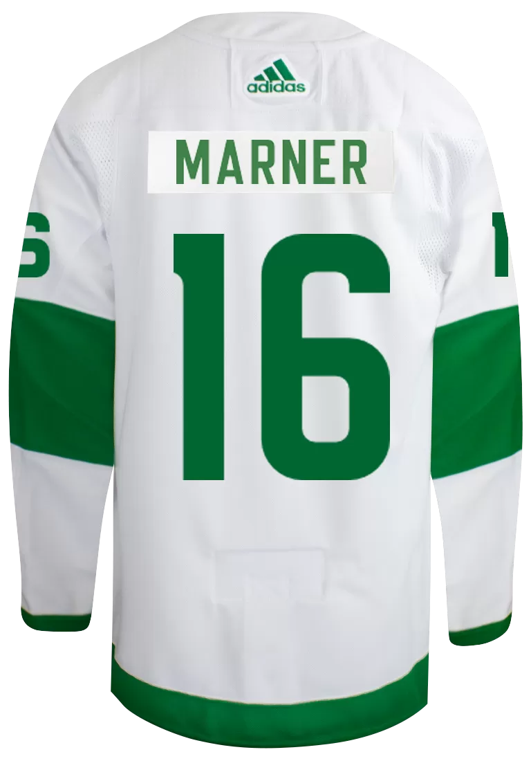 Maple Leafs Adidas Men's Authentic 2024 St Pats Jersey - MARNER