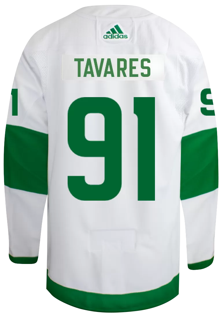 Maple Leafs Adidas Men's Authentic 2024 St Pats Jersey - TAVARES