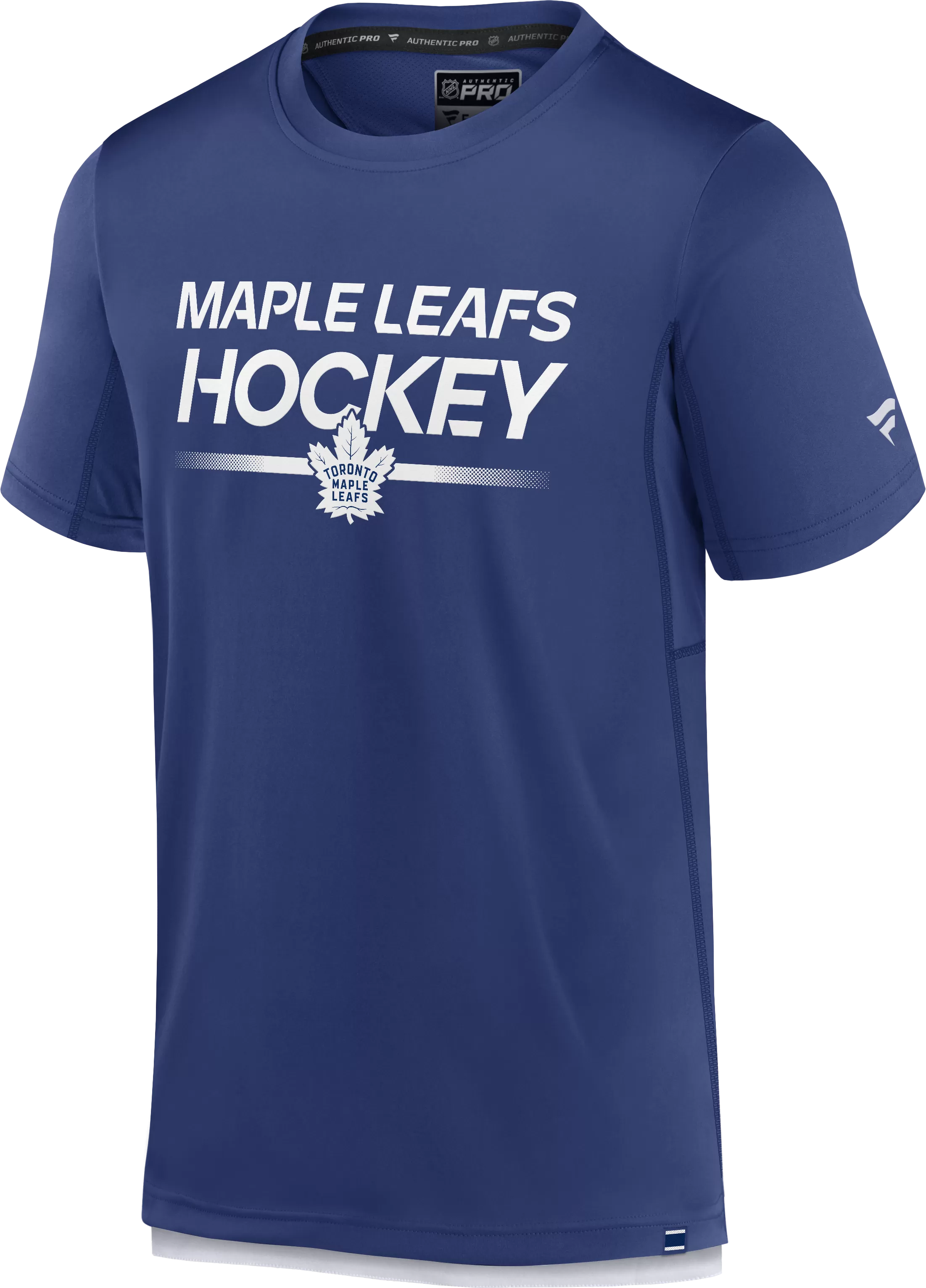 Maple Leafs Fanatics Men's 2023 Authentic Pro Rink Tech Tee