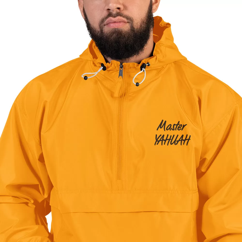 Master Yahuah 01 Designer Embroidered Unisex Champion Packable Jacket (3 Colors)