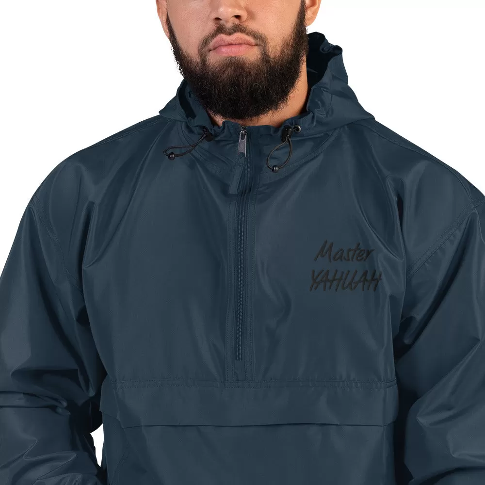 Master Yahuah 01 Designer Embroidered Unisex Champion Packable Jacket (3 Colors)