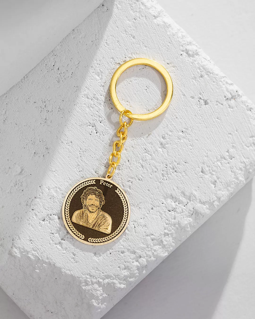 Medallion Keychain