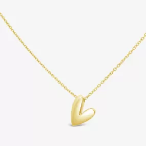 Modern Heart Necklace