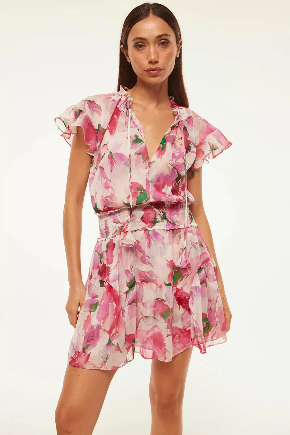 NATALIA DRESS (GARDEN FUCHSIA) - MISA