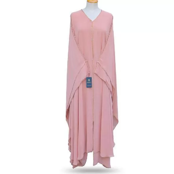 New Arrival Abaya | Jilbab Kaftaan Front Open Chiffon Abaya