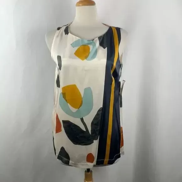 NWT Flower Print Ixos Tank Top