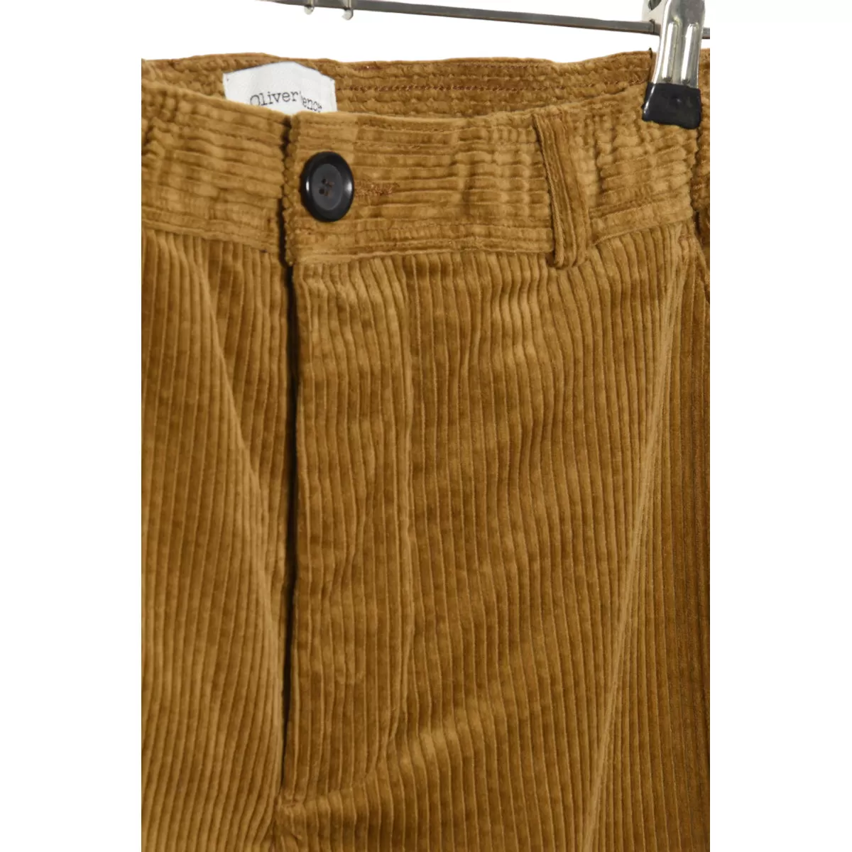 Oliver Spencer Drawstring Trousers Hudson Cord tan