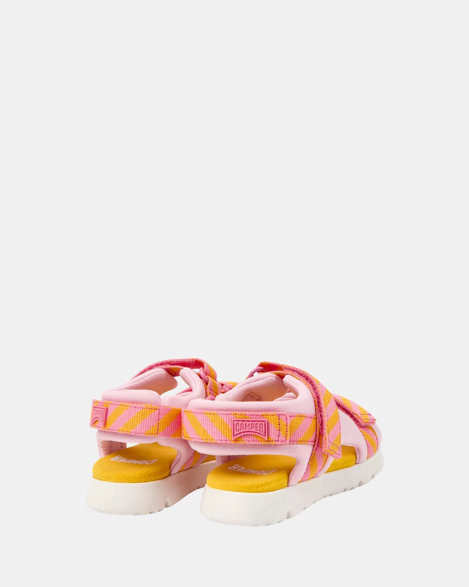 Oruga Sandal Infant Pink Stripe